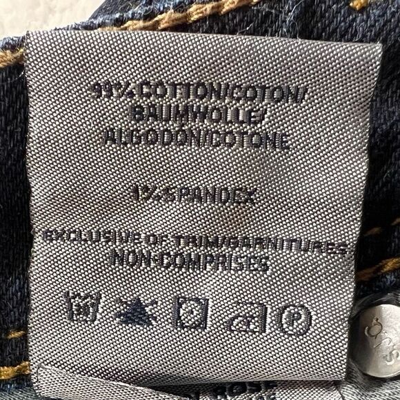 Silver Jeans Camden Rose Womens Size 28x31 Low Rise Dark Wash Denim Skinny - Picture 5 of 11